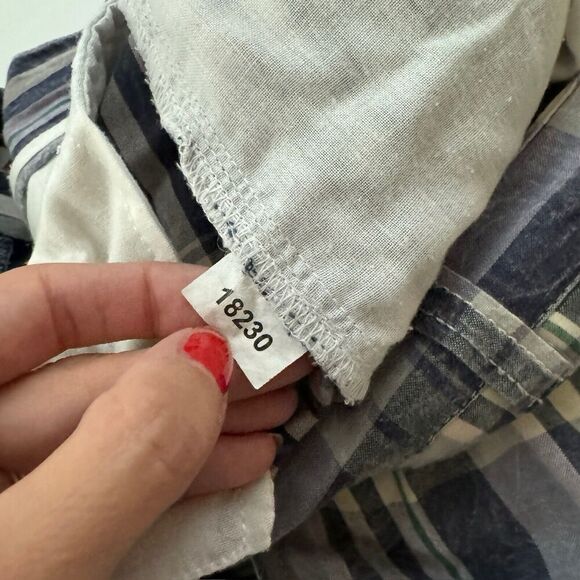 Snake Eyes Players Multicolor Plaid Flat Front Chino Shorts Sz 32 (36" Waist) - Picture 5 of 7